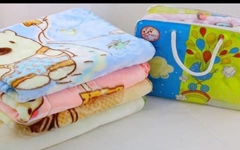 تصویر 3 از قیمت خرید پتو گلبافت نوزادی دخترانه + فروش ویژه